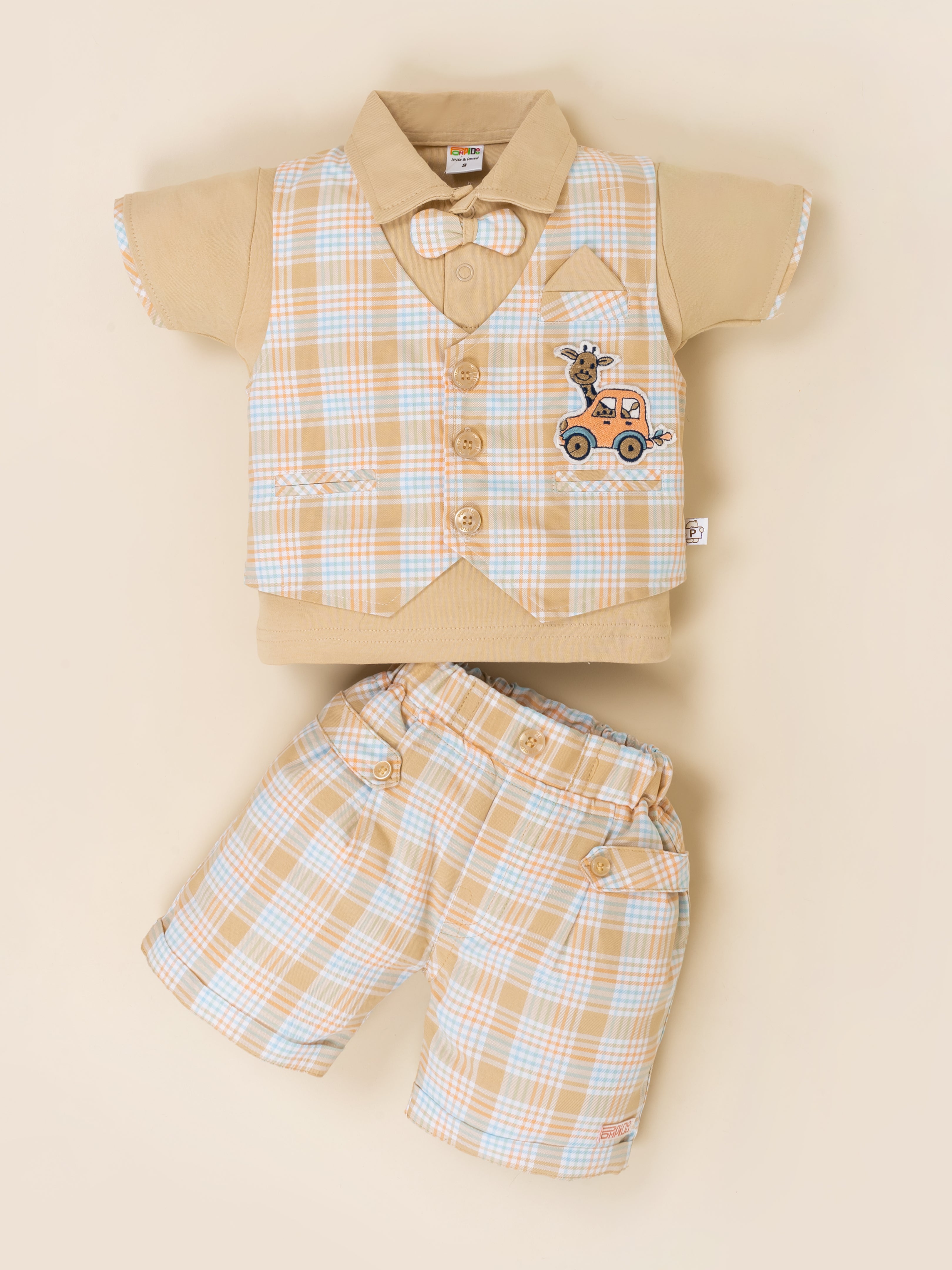 3 Piece Jacket Set For Baby Boy's