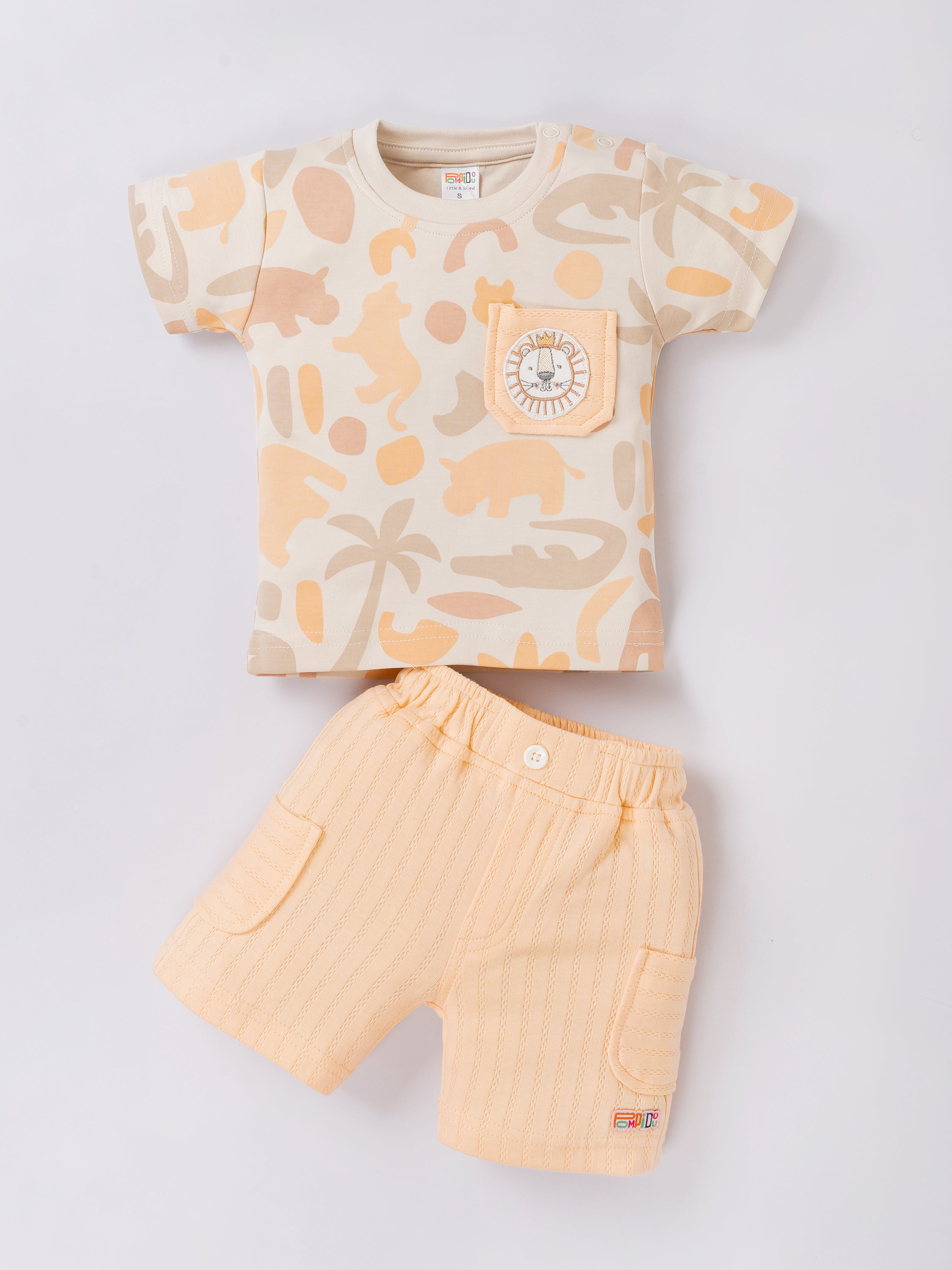 Baby Boys Casual Shirt with Shorts