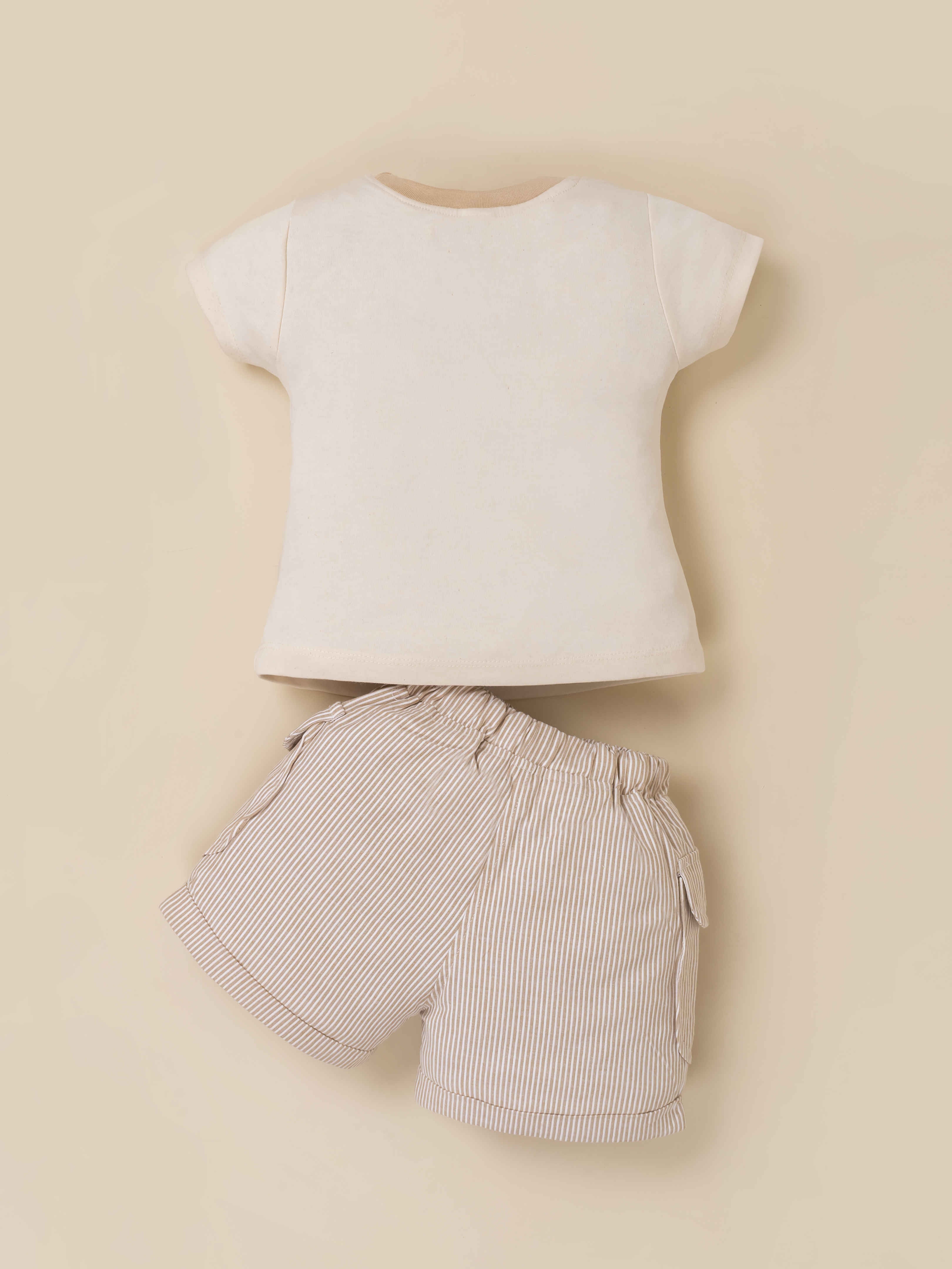 Baby Girls' Top and Shorts Clothing Set