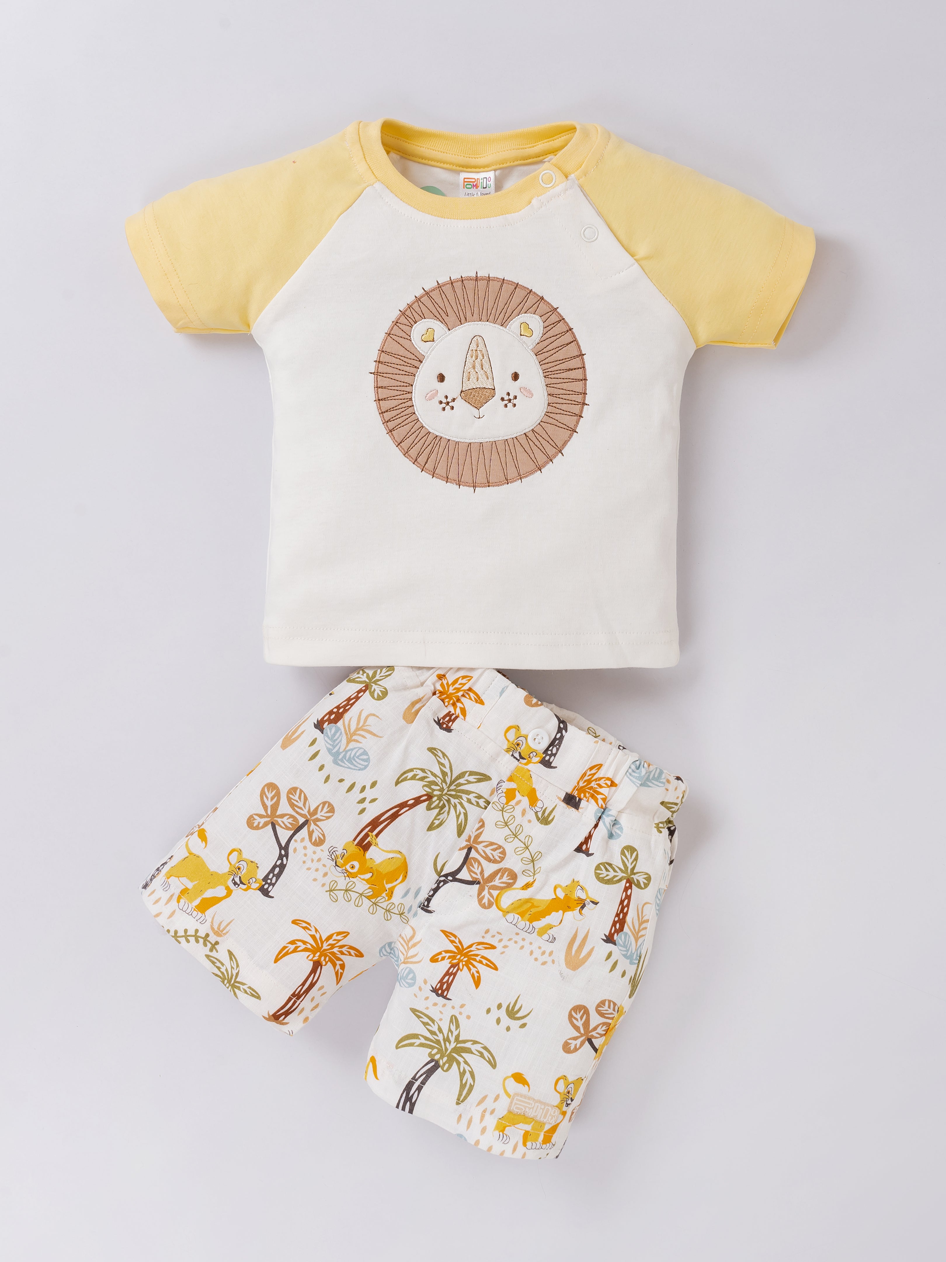 Baby Boys Casual Shirt with Shorts
