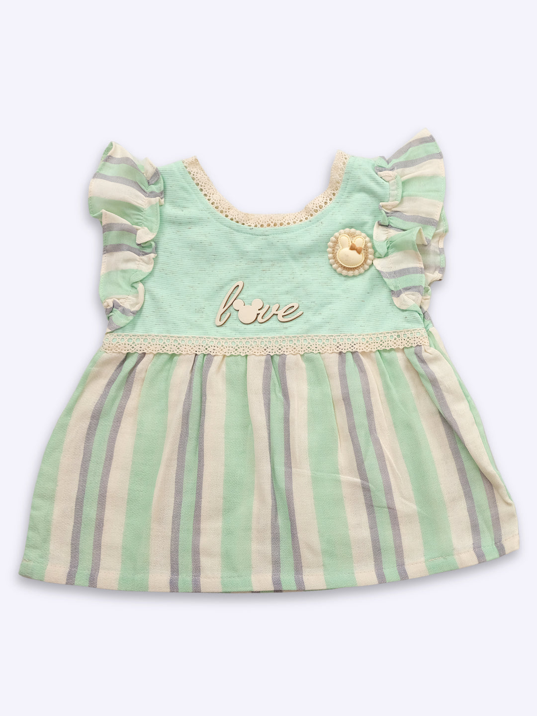 KIKO Baby Girls Printed Top with Shorts