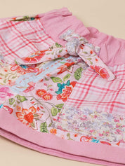 Toddler Printed Top & Shorts Casual Outfit