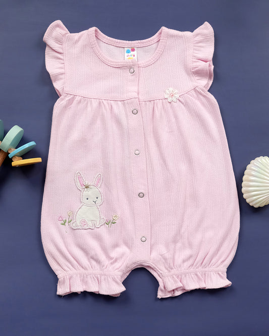 JELLY JOY Baby Girl Chambray Romper