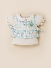 Girls Stylish Top & Capri Pant Set