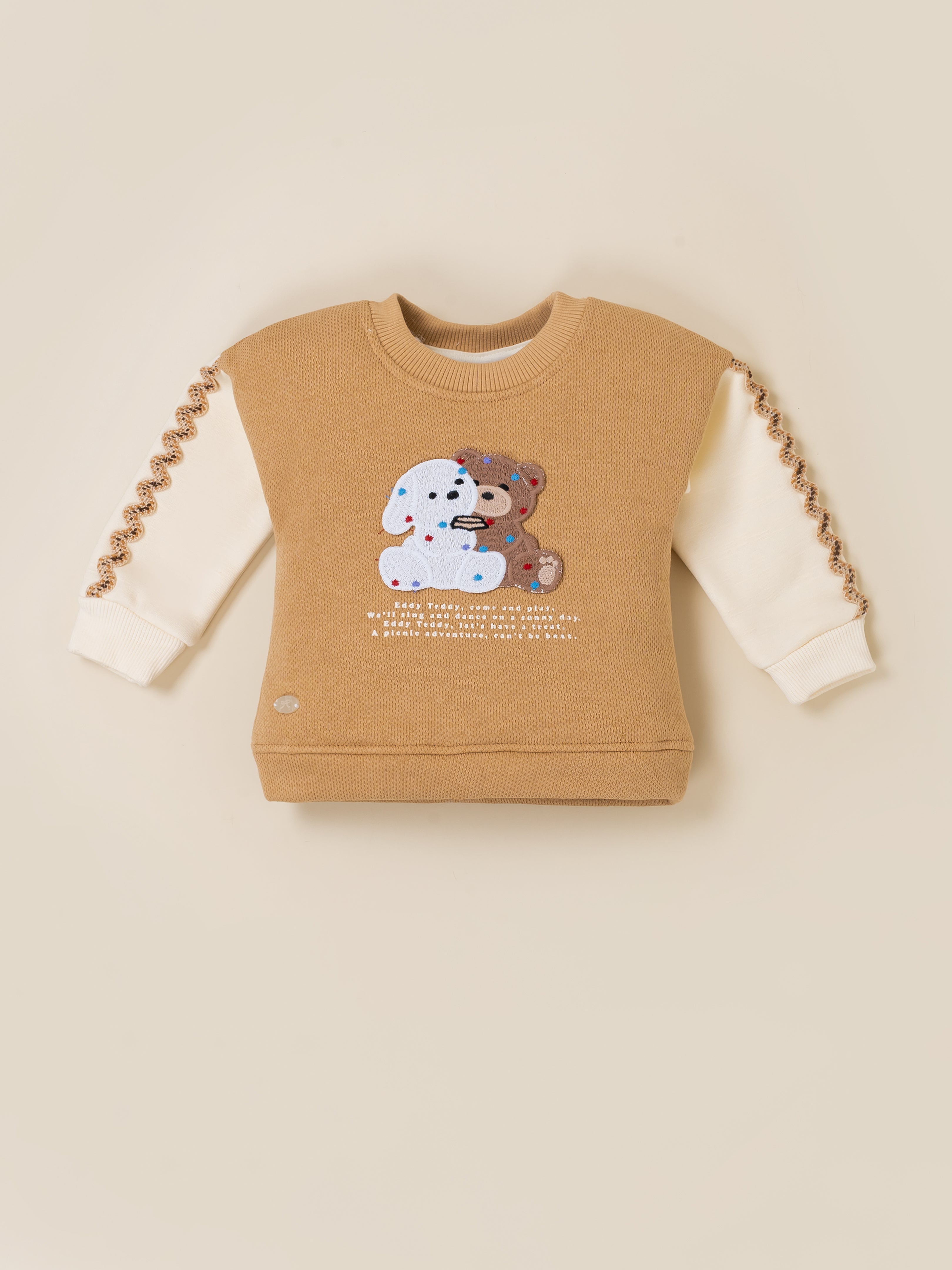 Baby Girls Sweatshirt with Jogger Pants