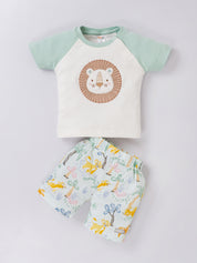 Baby Boys Casual Shirt with Shorts