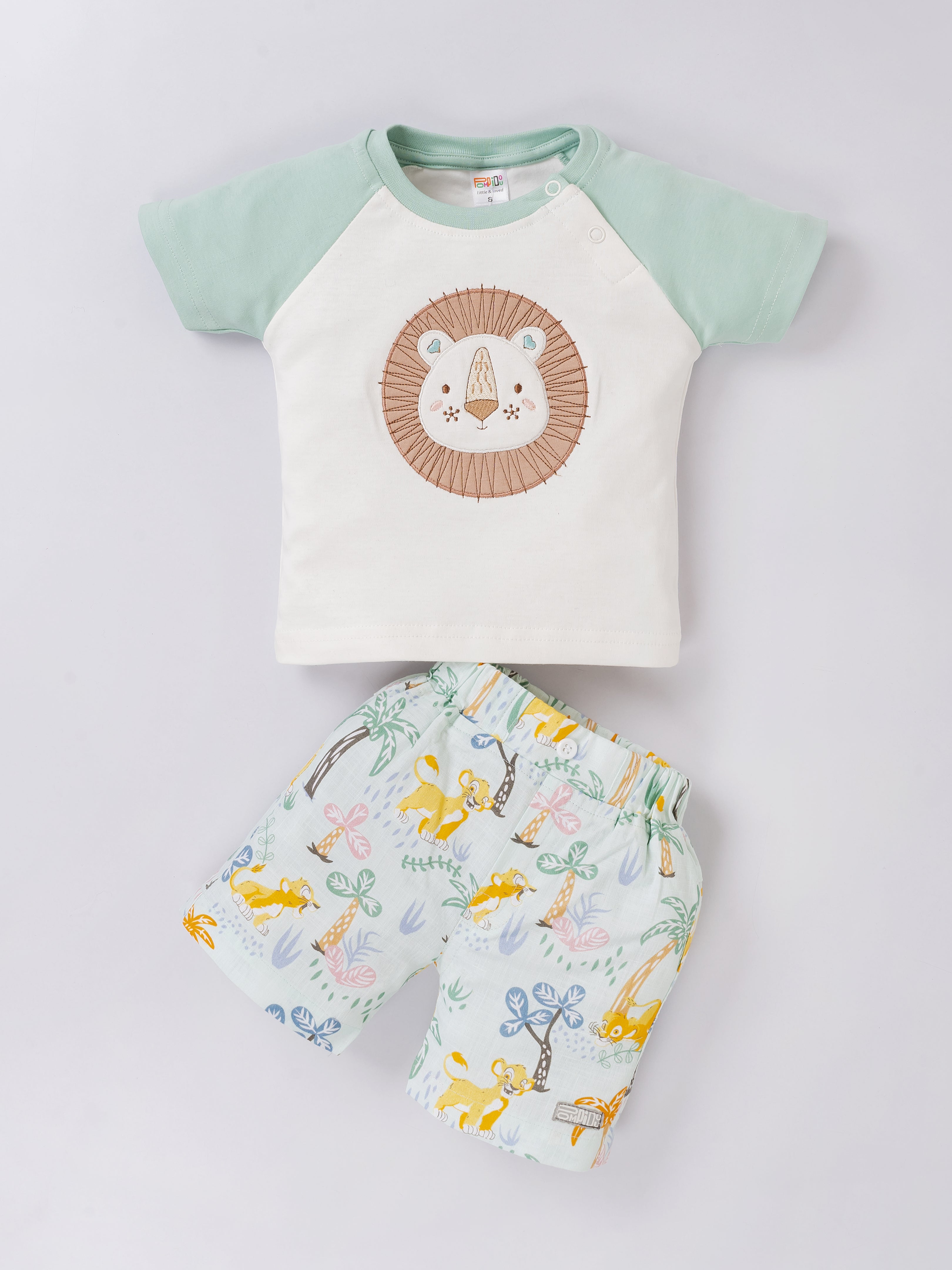Baby Boys Casual Shirt with Shorts