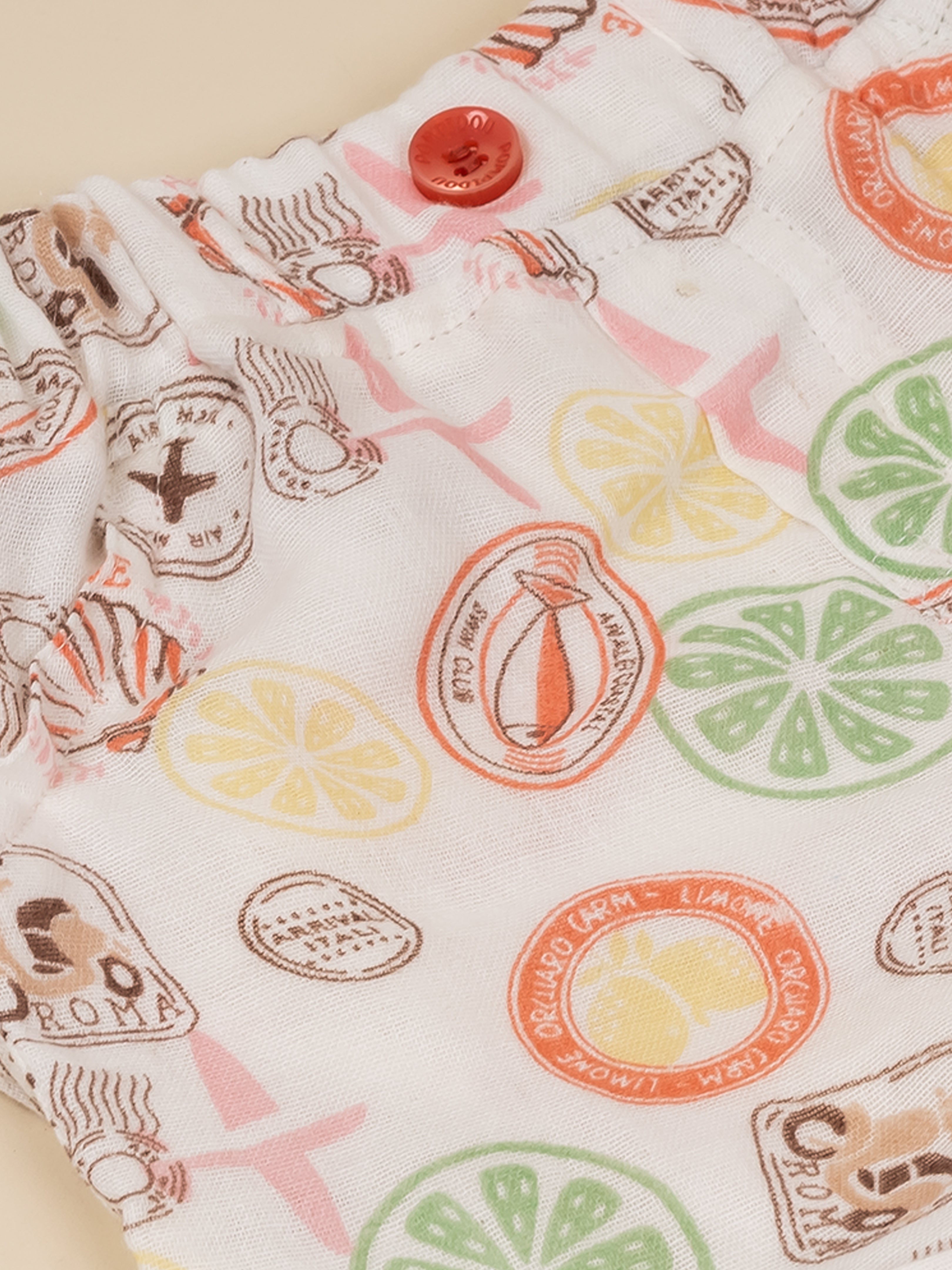 Baby Boys Short Sleeve Shirt and Shorts