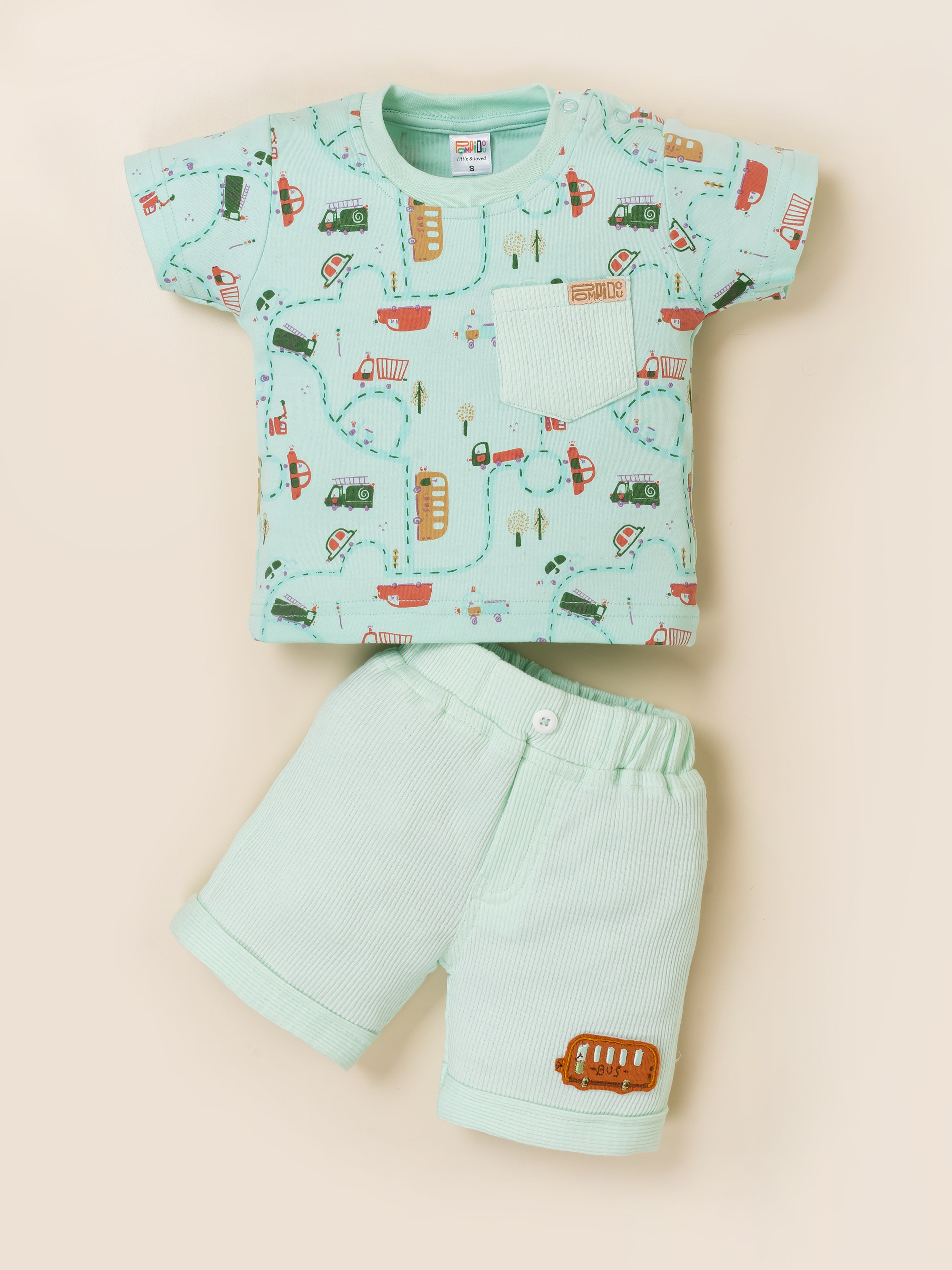 Baby Boys Casual T-Shirt with Shorts