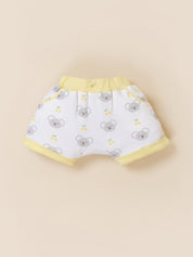 Baby Girl Clothing Set with Top, Shorts & Bodysuit