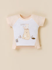 Baby Girl Clothing Set with Top, Shorts & Bodysuit
