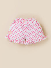 Baby Girl Cotton Top & Shorts Clothing Set