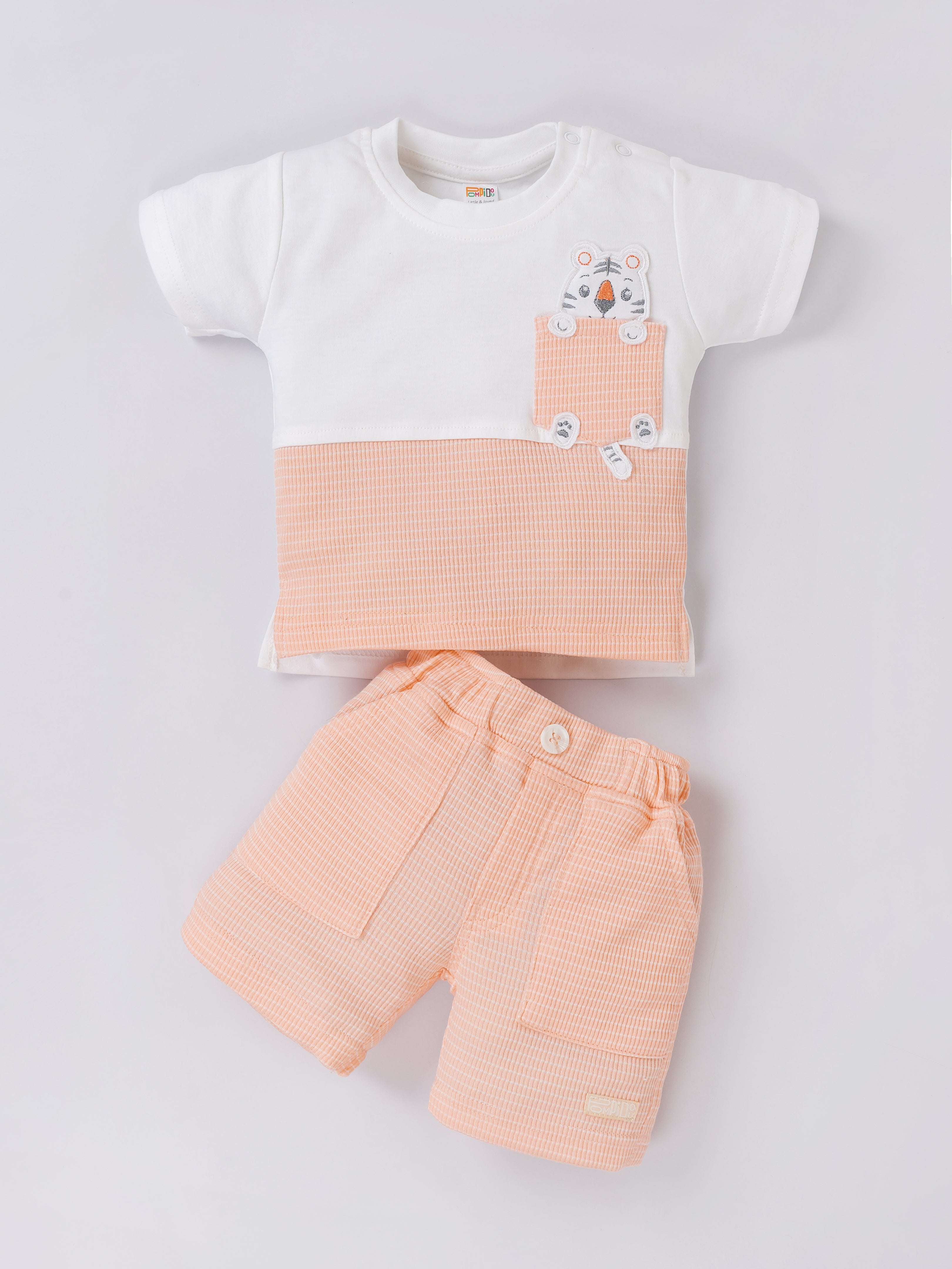 Baby Boys Casual Shirt with Shorts