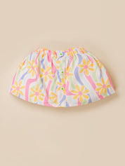 Kids Top, T-Shirt & Skirt 3-Piece Outfit Set