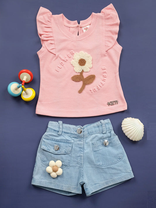 KETI MINI Tops and Bottoms Baby Girl Clotheing set