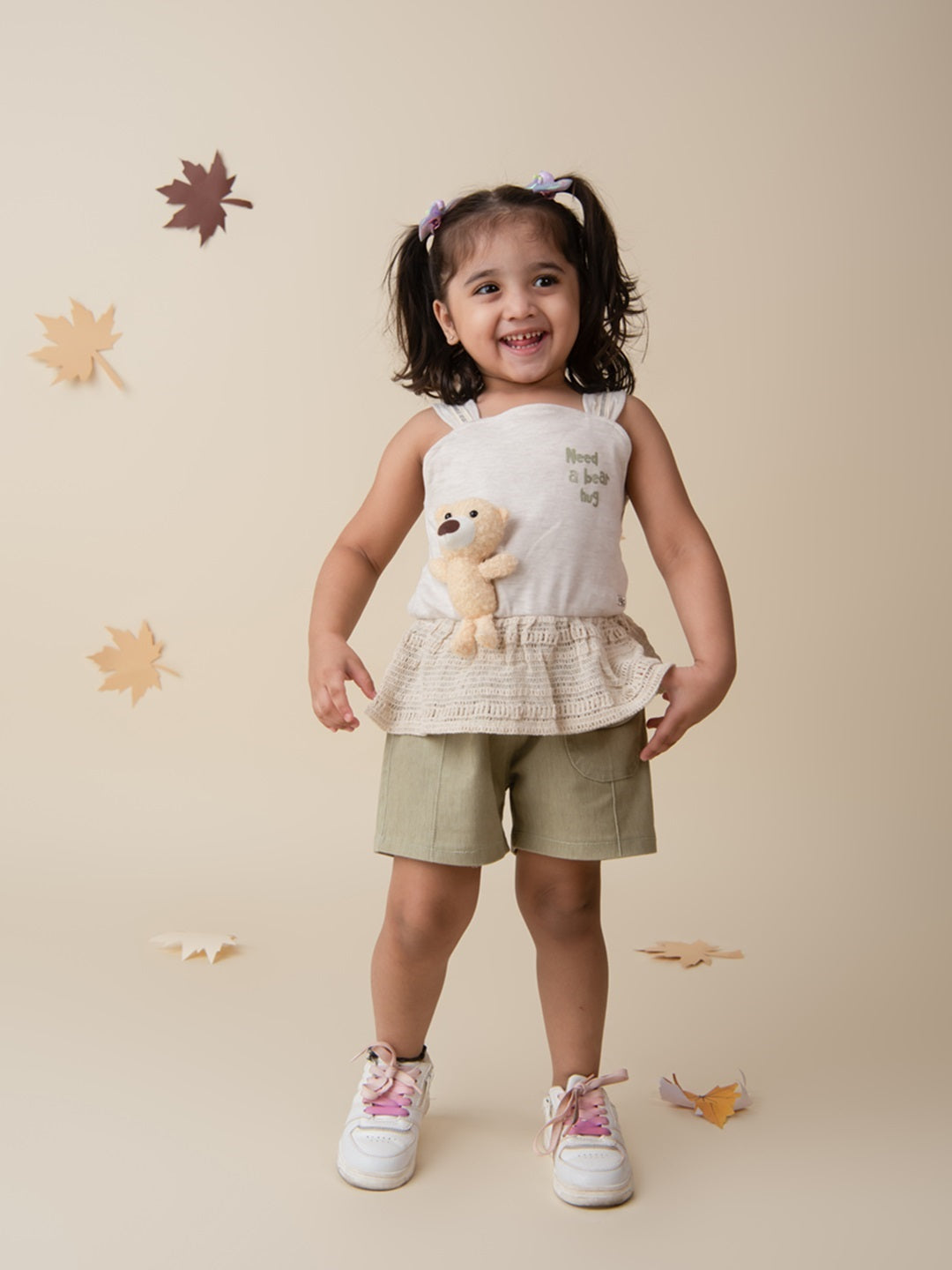 Top With Shorts Clothing Set