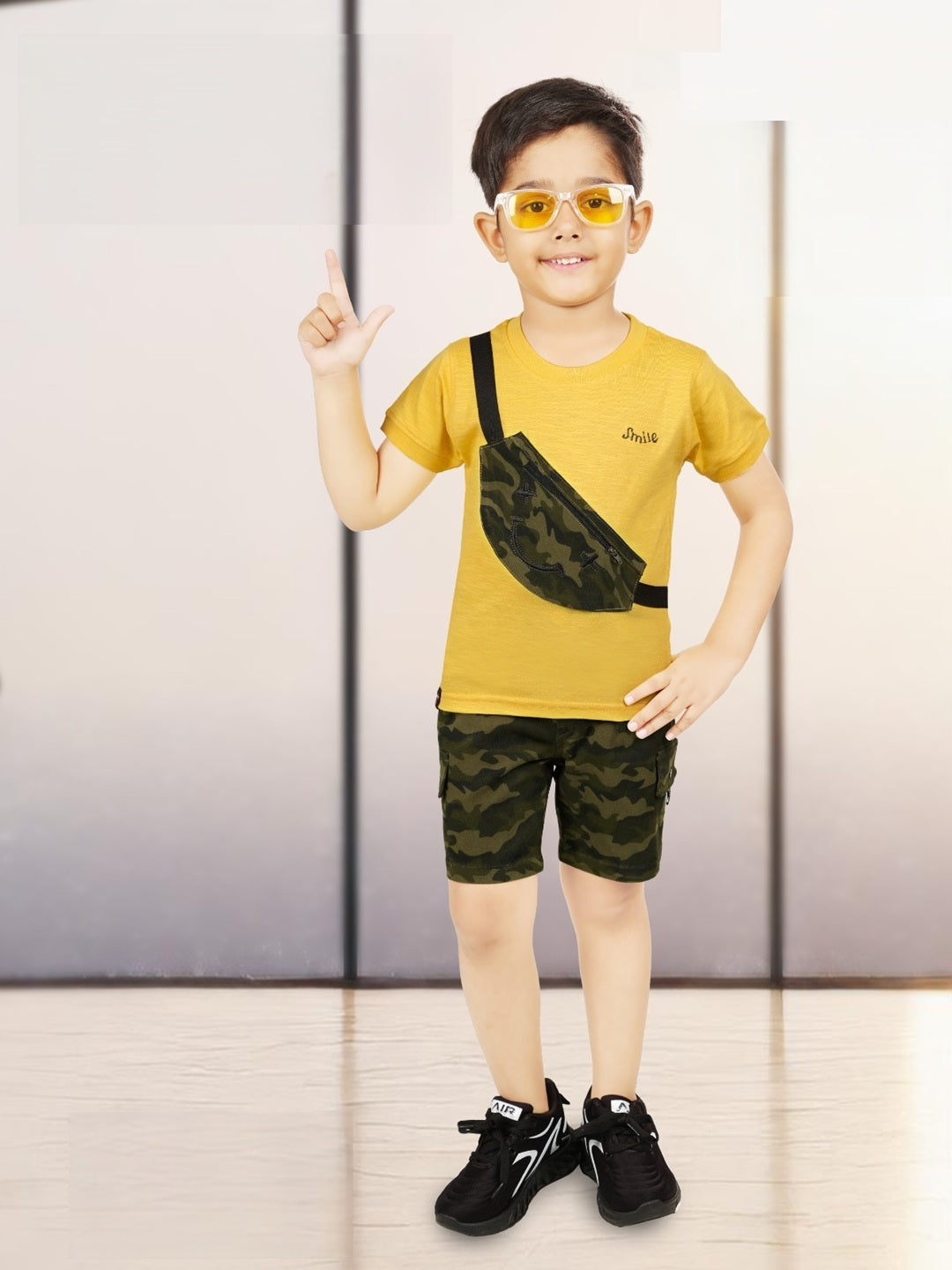 JUNIOR BOSS Baby boy's clothing set