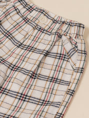 Baby Boy Plaid Vest & Trouser Set