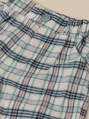 Baby Boy Plaid Vest & Trouser Set