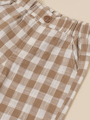 Baby Boys 3-Piece Checked Party Suit