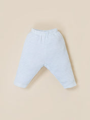 Baby Girls Dungaree Dress with Leggings Set
