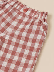 Baby Boys 3-Piece Checked Party Suit