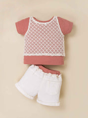Baby Girl's Three-Part Clothing Set