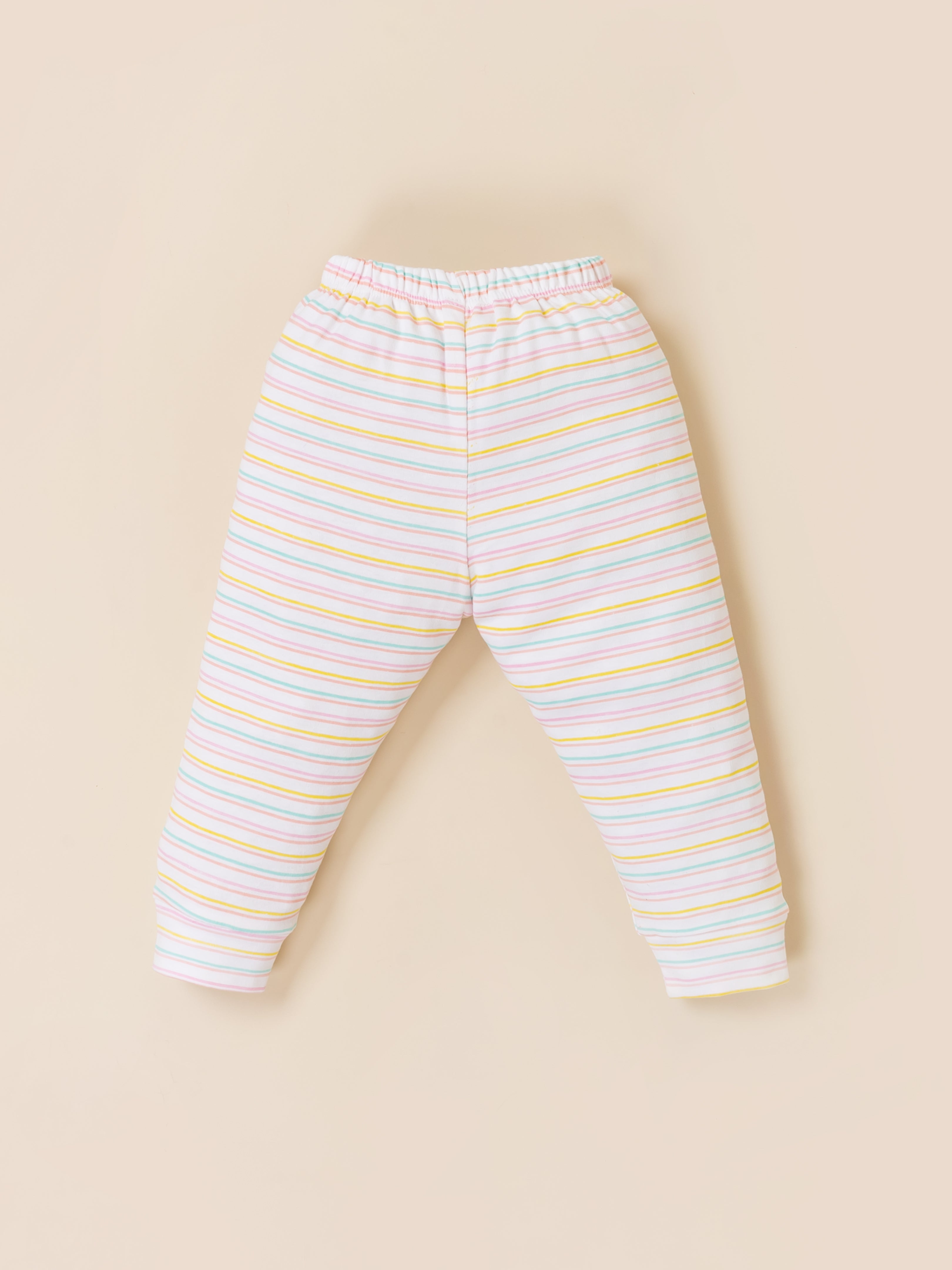Girls Full Sleeve Top with Dungaree & Leggings Set