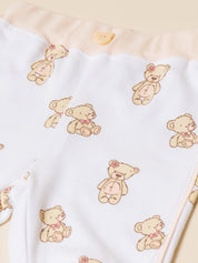Baby Girl Clothing Set with Top, Shorts & Bodysuit