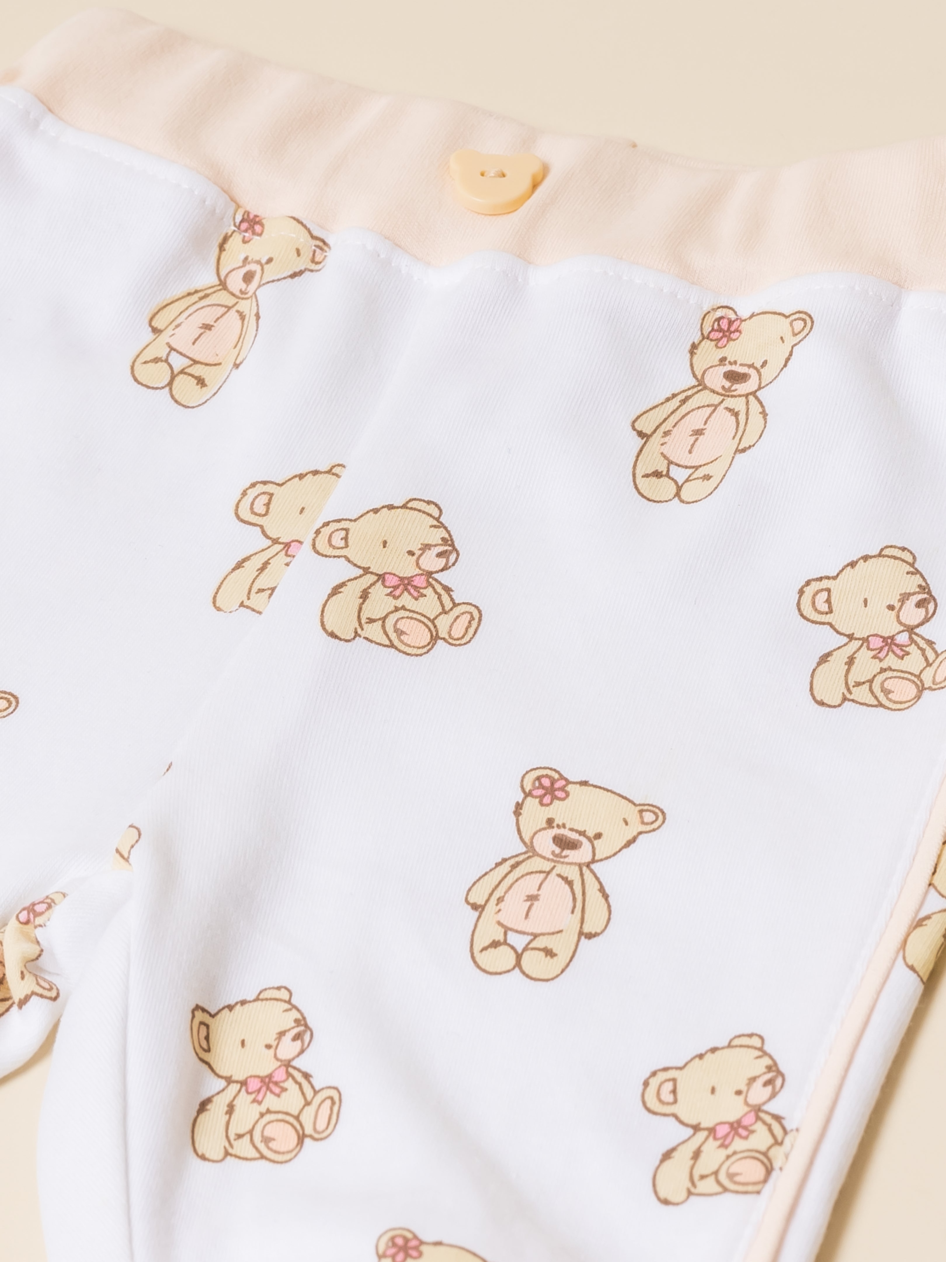 Baby Girl Clothing Set with Top, Shorts & Bodysuit