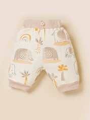 Infant Girl Cotton Top, Bodysuit and Pant Set