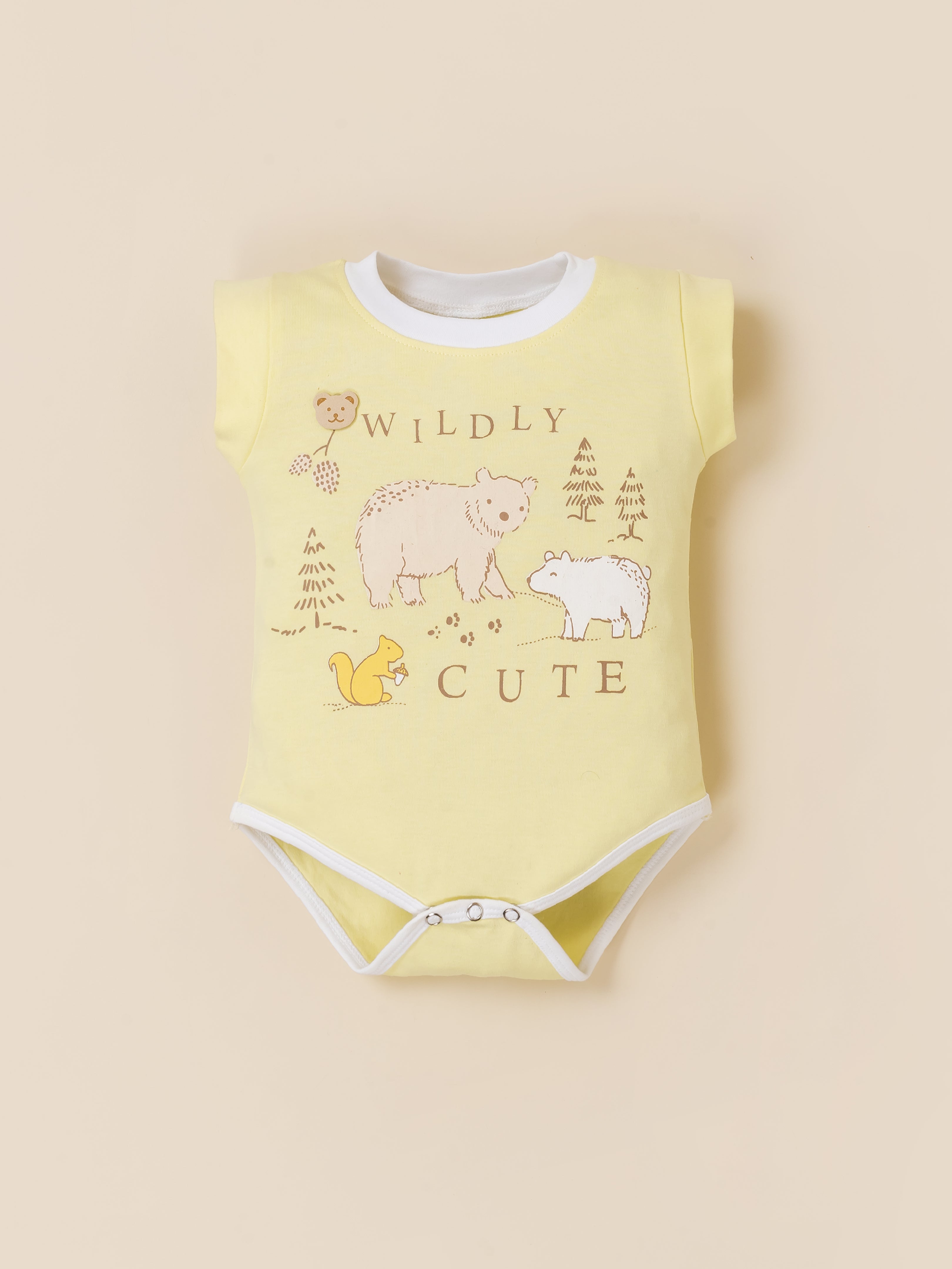 Baby Girl Clothing Set with Top, Shorts & Bodysuit