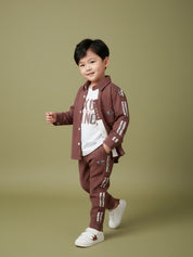 Cool Black Outfit Set for Boys