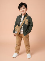 Trendy Casual Outfit Set for Boys