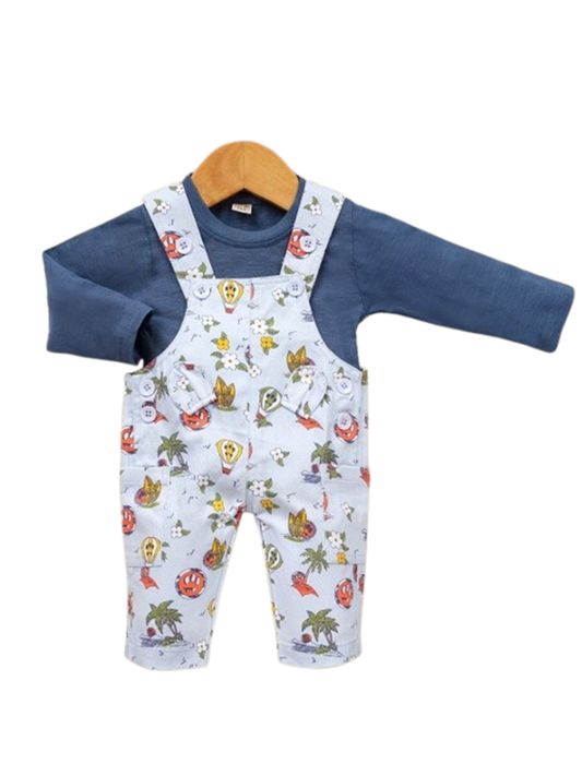 Pompidou Full Sleeves Rompers For Baby Boys
