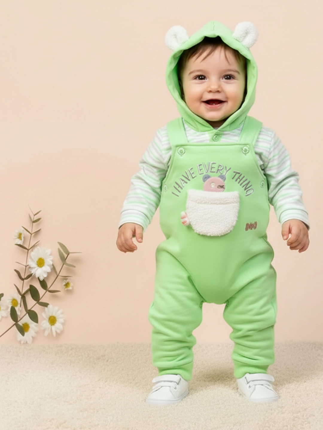 Romper Dungaree Set
