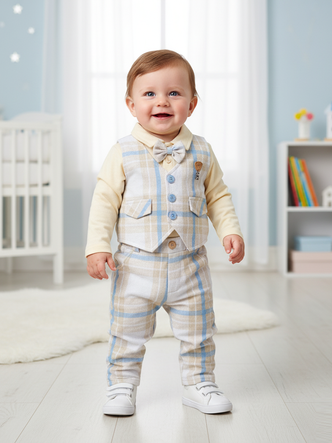 3 Piece Jacket Set for Baby Boys