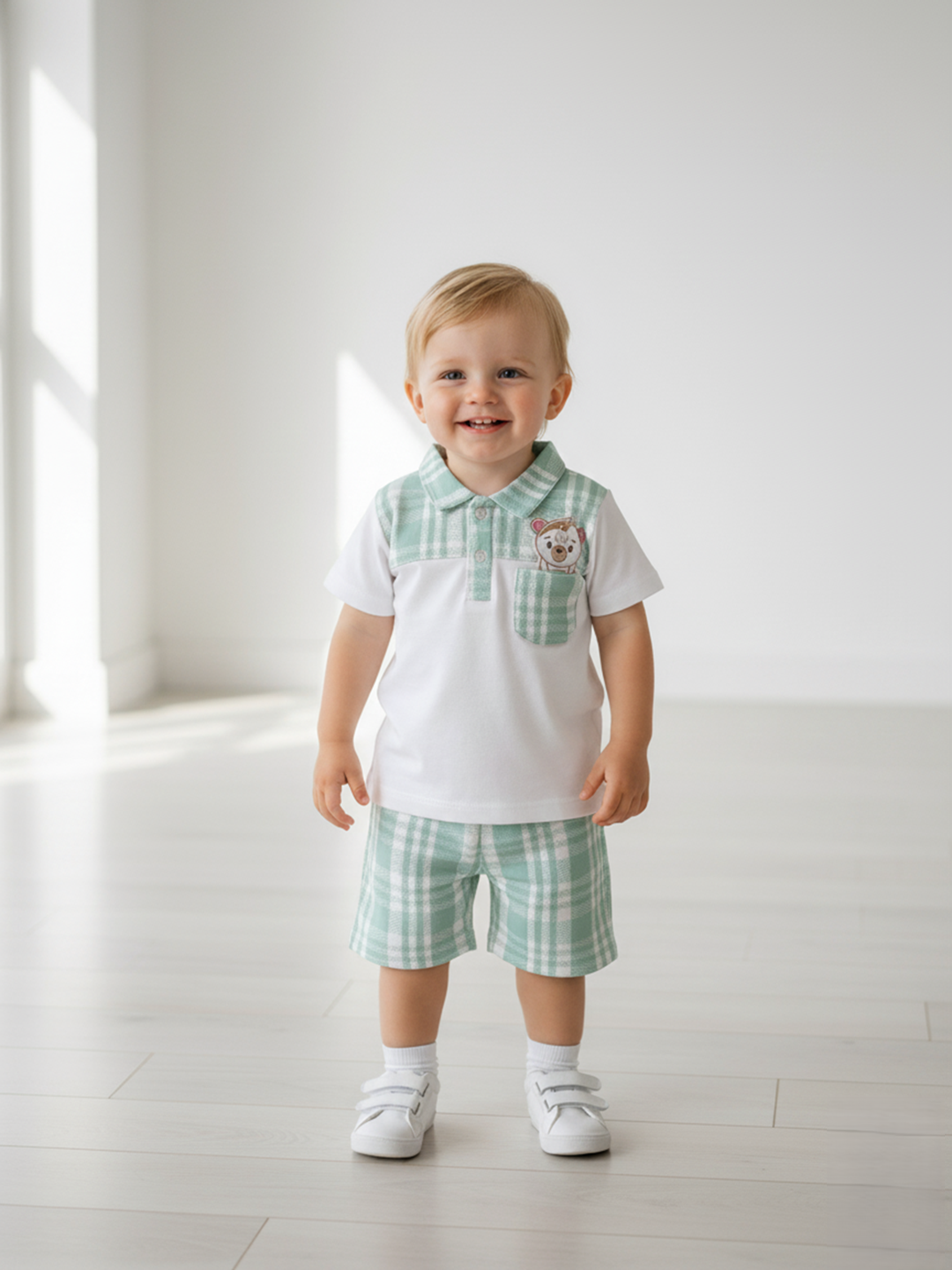 Baby Boys Casual T-Shirt with Shorts