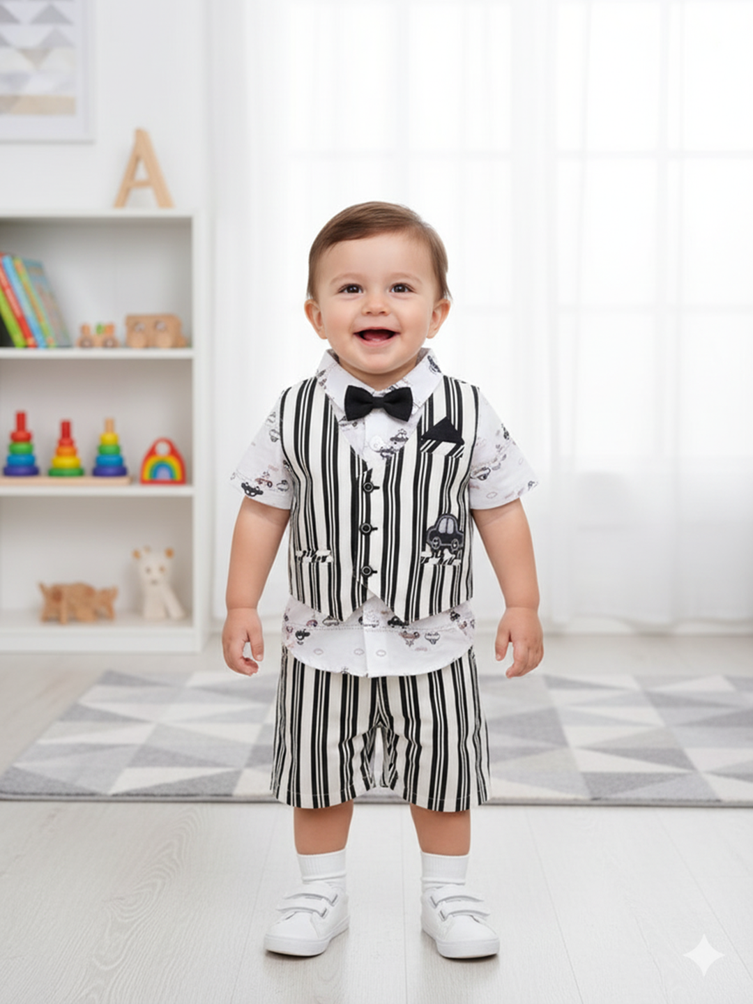 3 Piece Jacket Set for Baby Boys