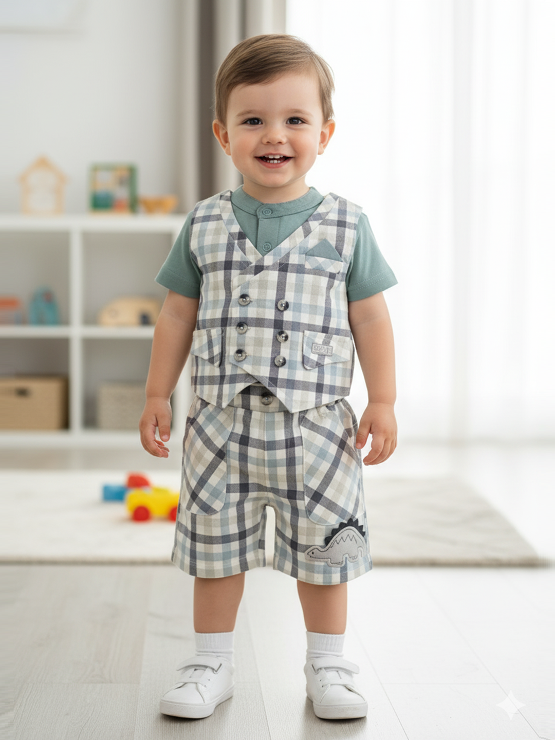 3 Piece Jacket Set for Baby Boys