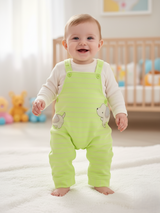 Full Sleeves Dungree For Baby Boys