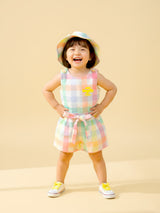 KIKO Cotton Jumpsuit Romper Set for baby Girl