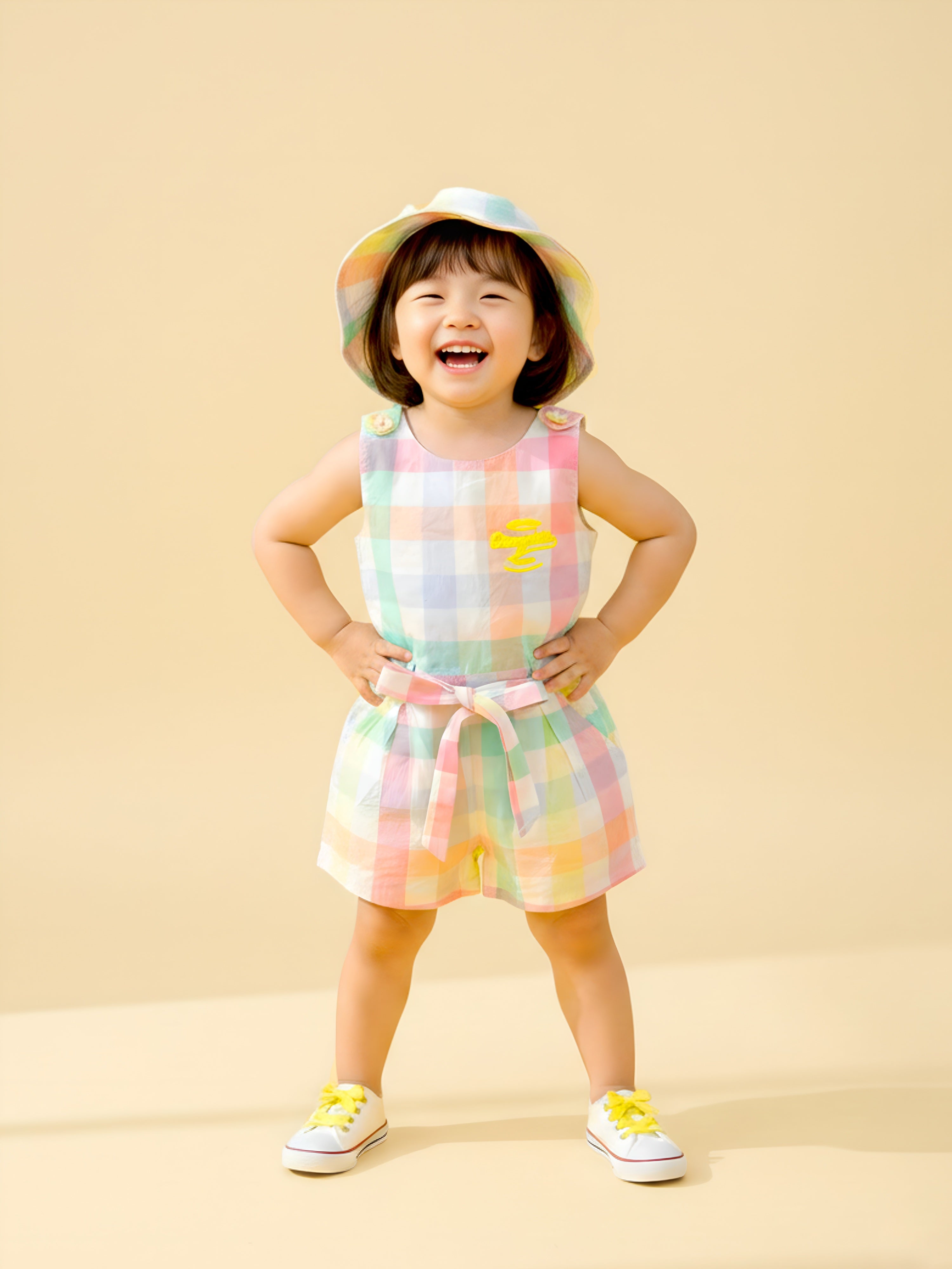 KIKO Cotton Jumpsuit Romper Set for baby Girl