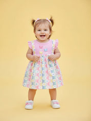 Cotton Dunagree Set for New Born Baby