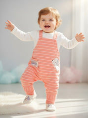 Full Sleeves Dungree For Baby Boys