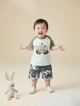 Baby Boys Casual Shirt with Shorts