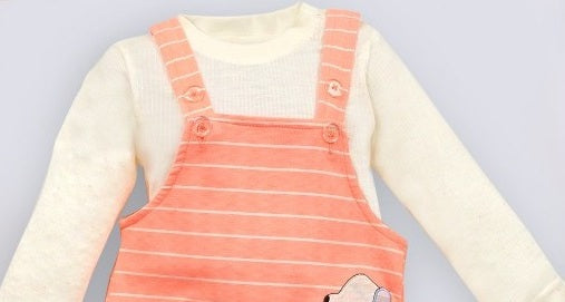 Full Sleeves Dungree For Baby Boys
