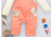 Full Sleeves Dungree For Baby Boys