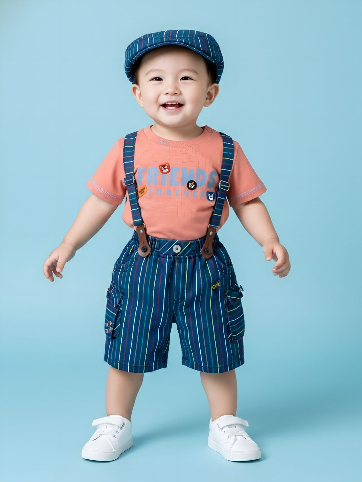 Premium Soft Cotton Breathable Boys Clothing Set