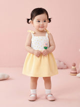 Baby Girl Sleeveless Cotton Frock Dress